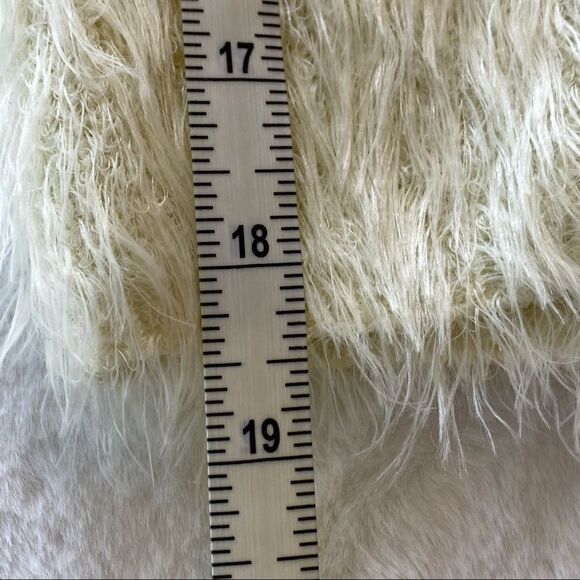 Jolibel Cream Open Front Cardigan Size Medium - Picture 9 of 9